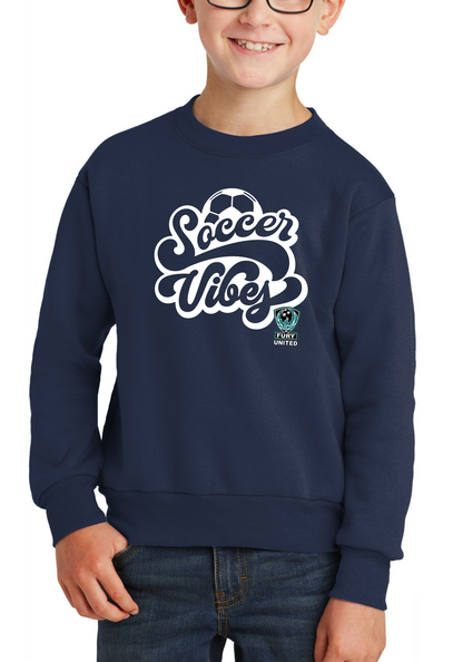 Fury Soccer Vibes Crew Sweatshirt