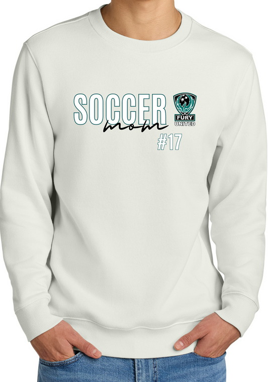 Fury Soccer Mom Crew Sweatshirt