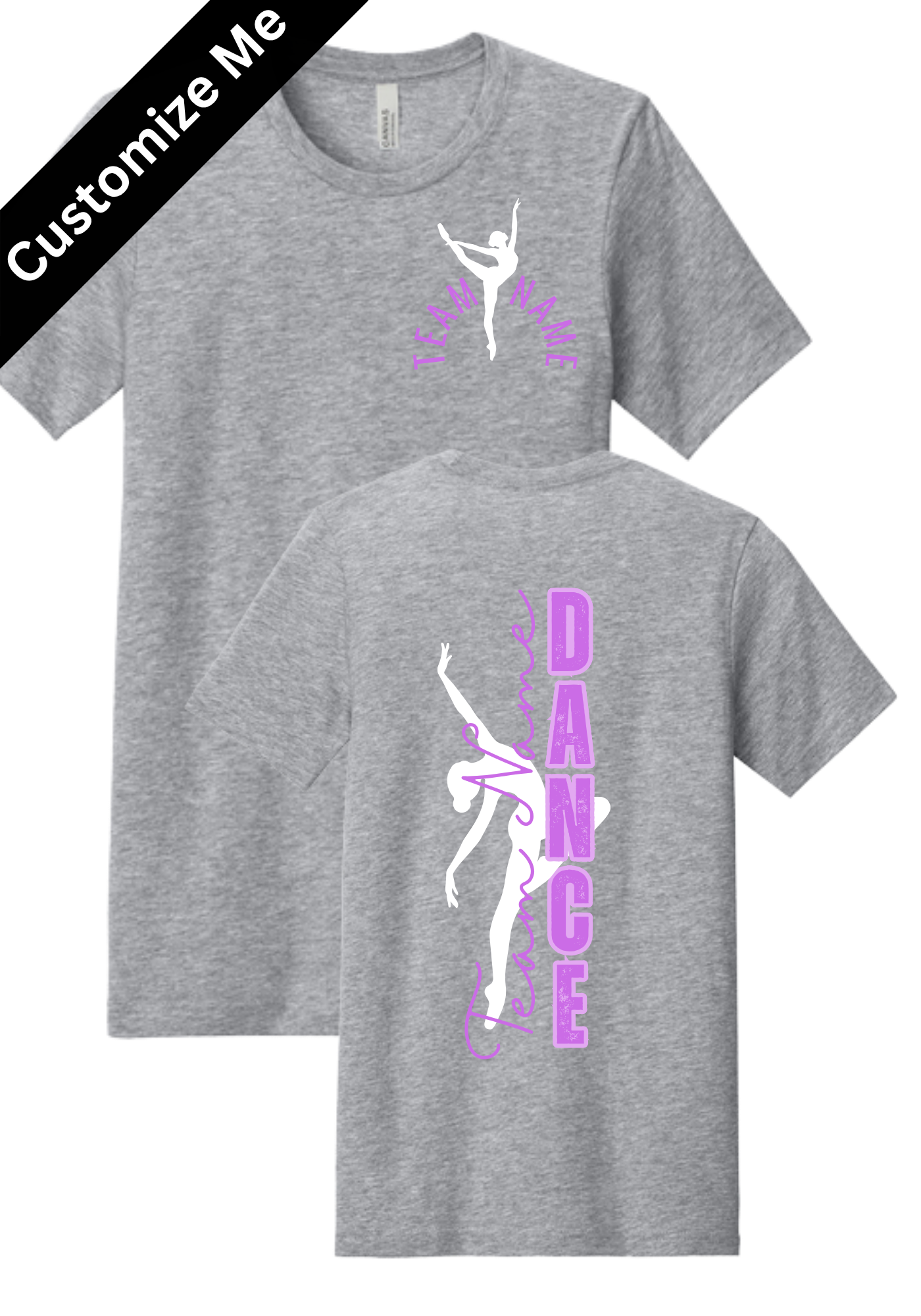 Dancer Back Tee, Long Sleeve or Hoodie