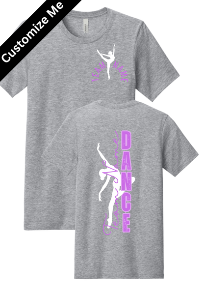 Dancer Back Tee, Long Sleeve or Hoodie