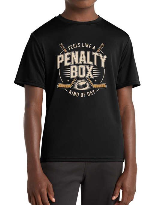 Penalty Box Kind of Day Dry Fit Tee, Long Sleeve or Hoodie