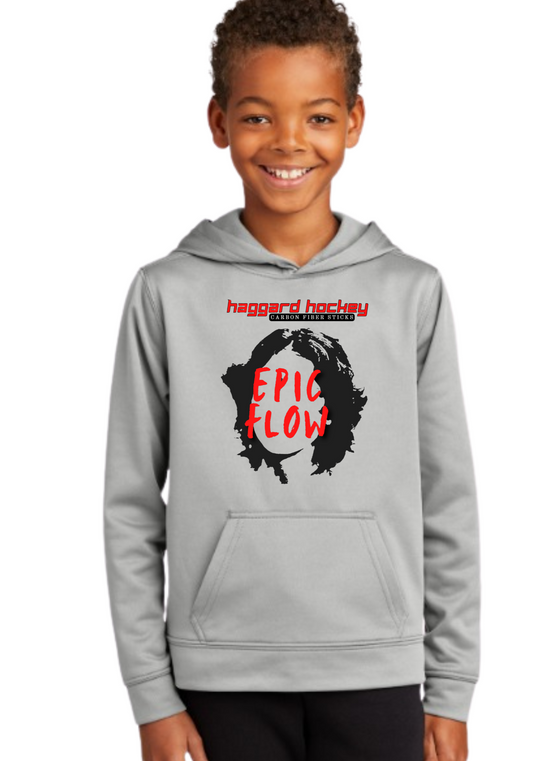 Haggard Hockey "Go with the Flow" Dri Fit Hoodie