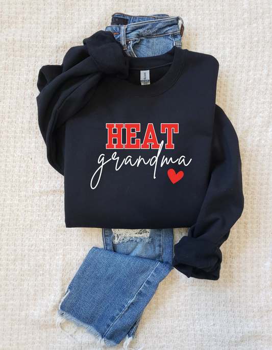 Heat Grandma Crew Sweatshirt