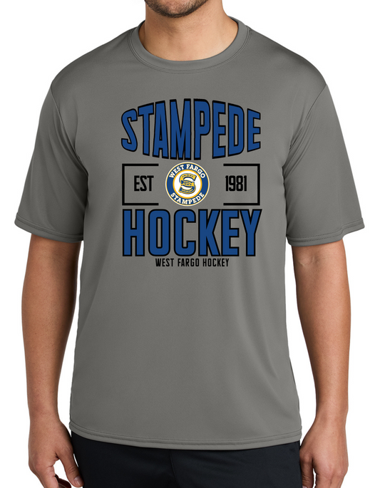 Stampede Hockey Youth Dry Fit Tee, Long Sleeve , Hoodie