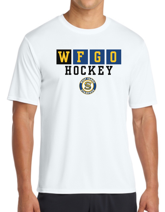 WFGO Block Letters Youth Dry Fit Tee, Long Sleeve , Hoodie