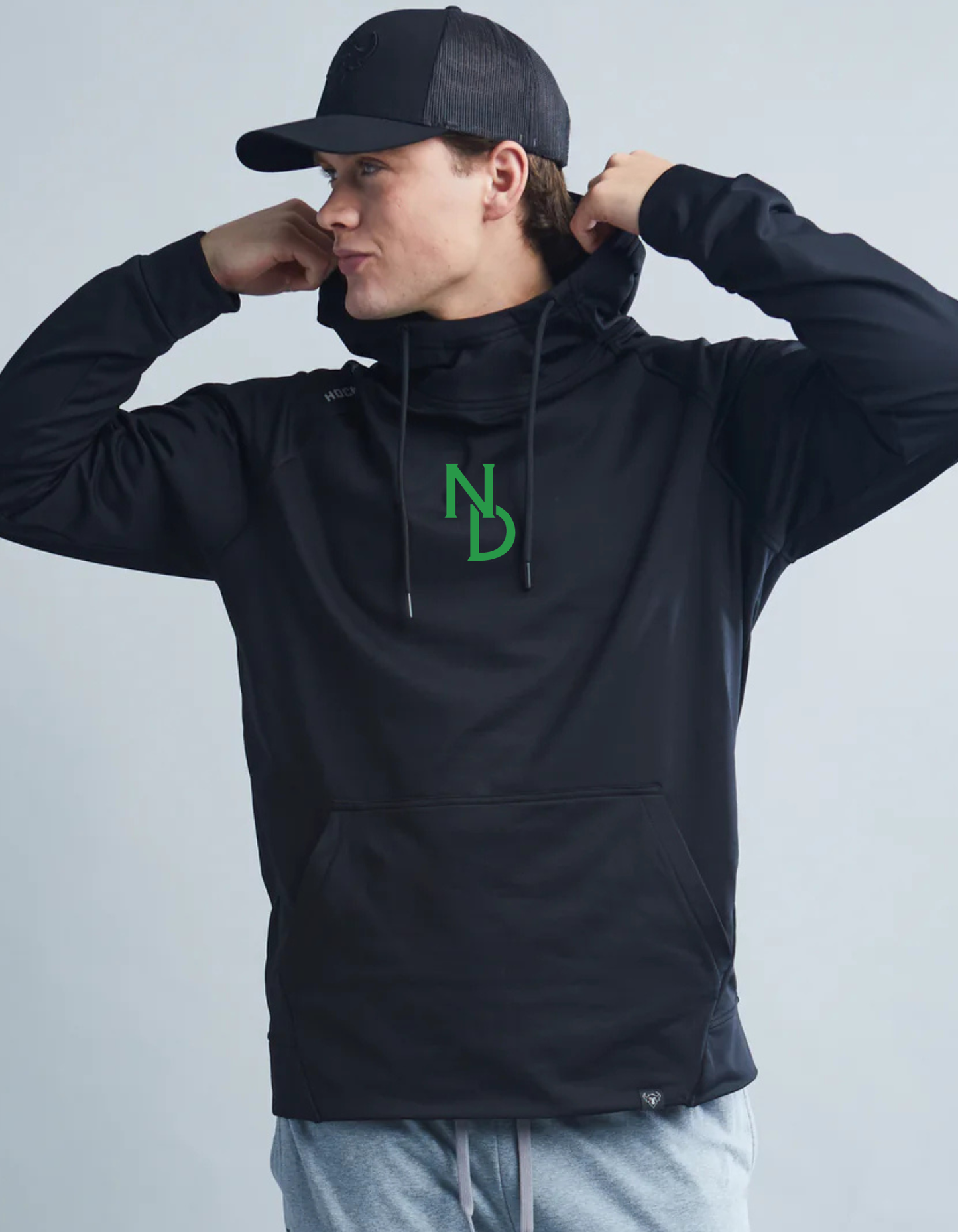 HOCKEYAK Team ND Logo Hoodie - Youth & Adult