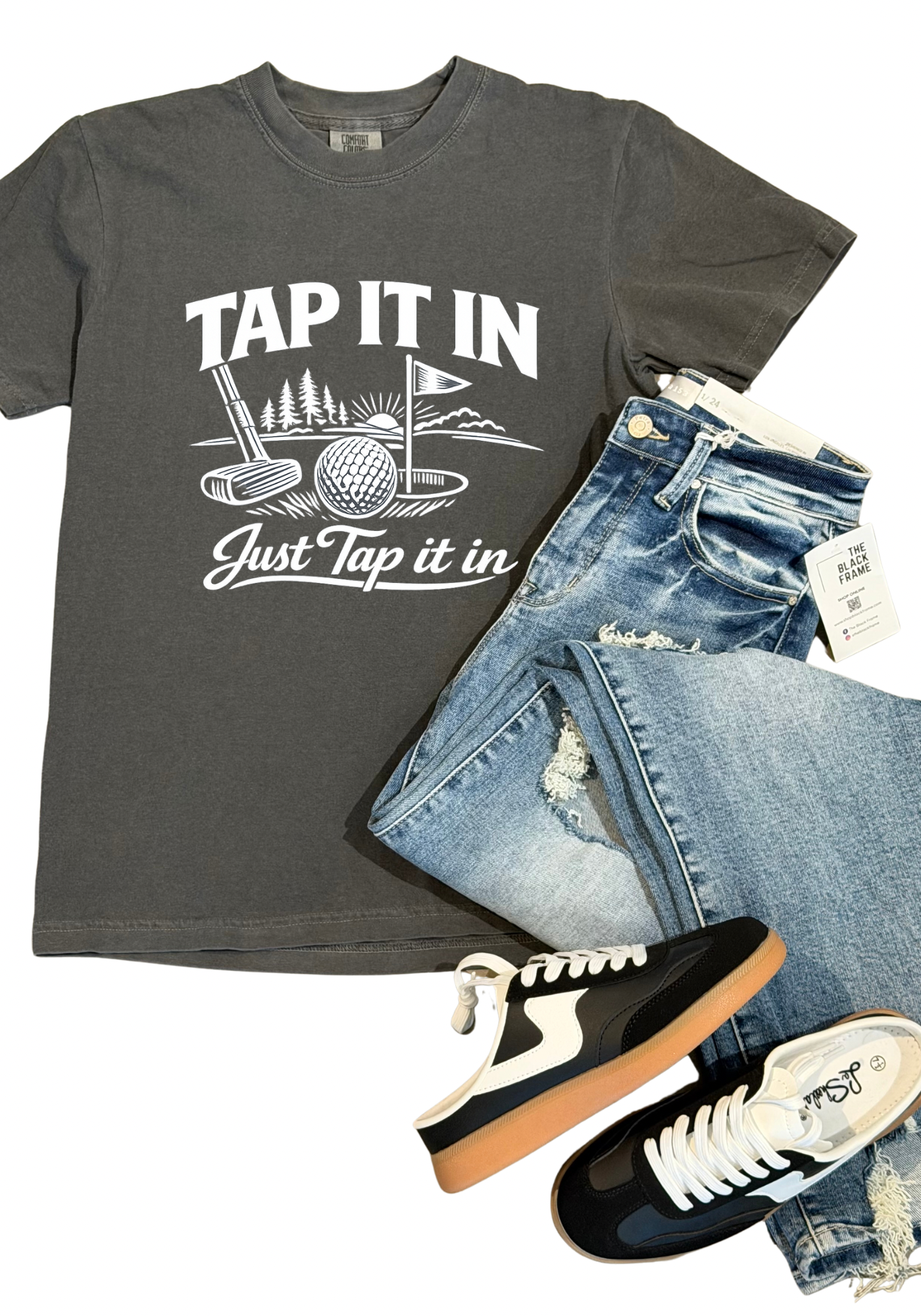 Just Tap It In Tee, Crew, or Hoodie