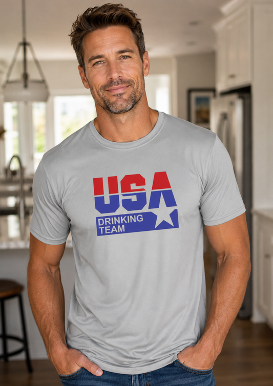 USA Drinking Team Dry Fit Tee