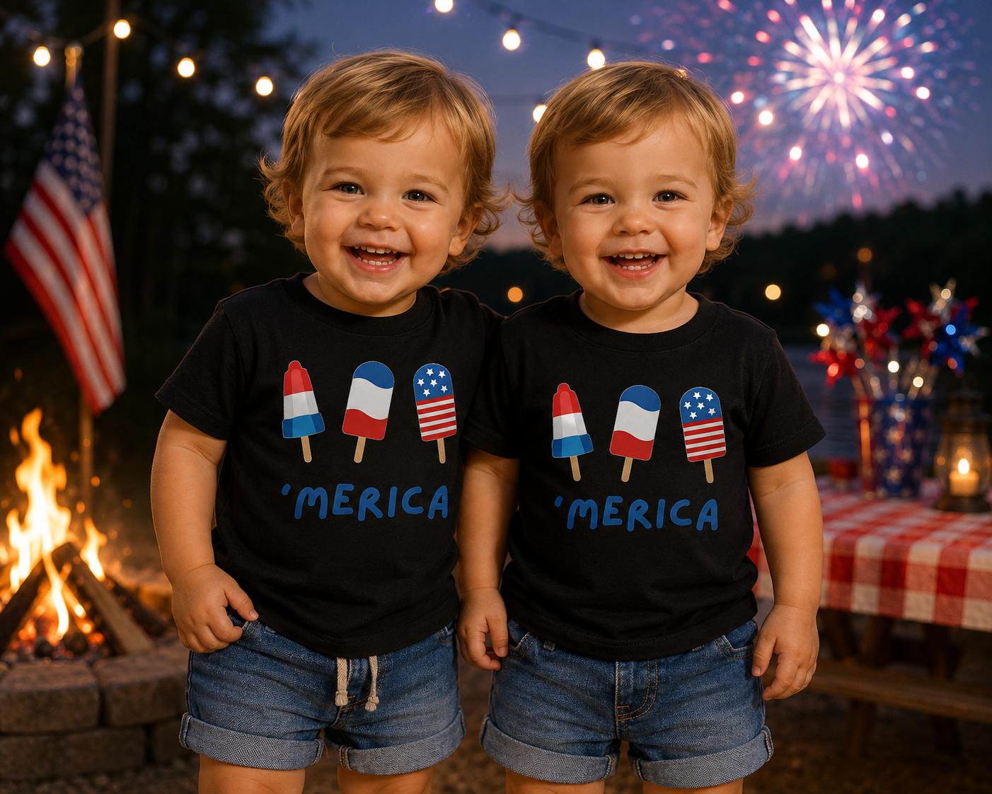 Youth ‘Merica Popsicle Tee