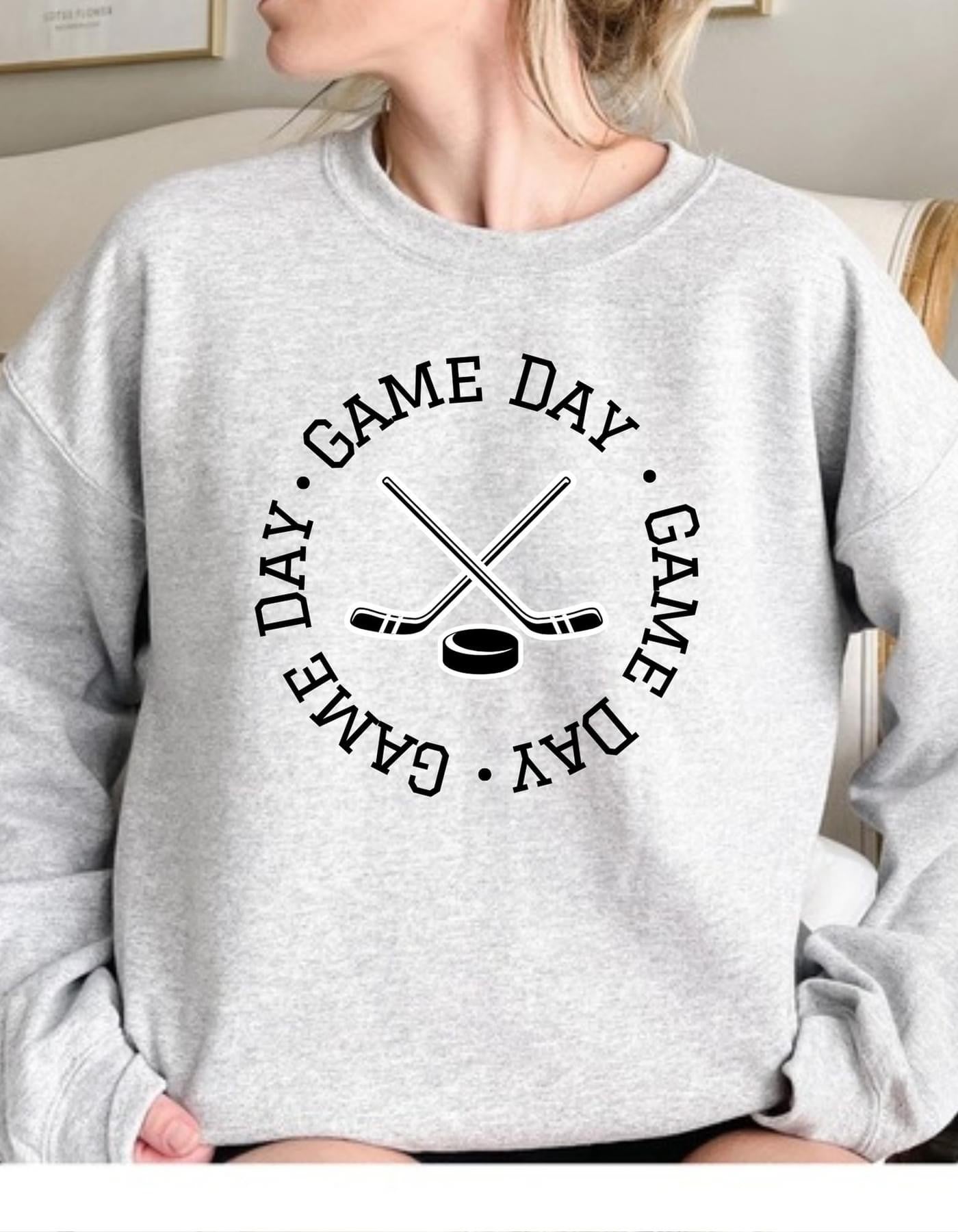 Game Day - Hockey Crew Sweatshirt