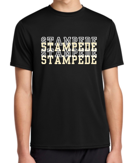 Stampede Hockey Dry Fit Tee, Crew, or Hoodie
