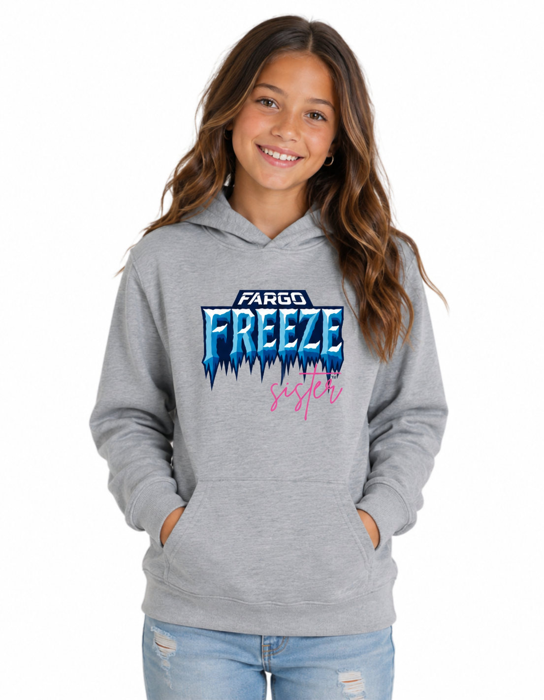 Freeze Hockey Sister Tee, Crew, Hoodie