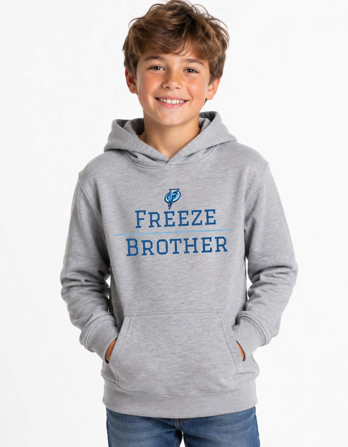 Freeze Hockey Brother  Tee, Crew, Hoodie