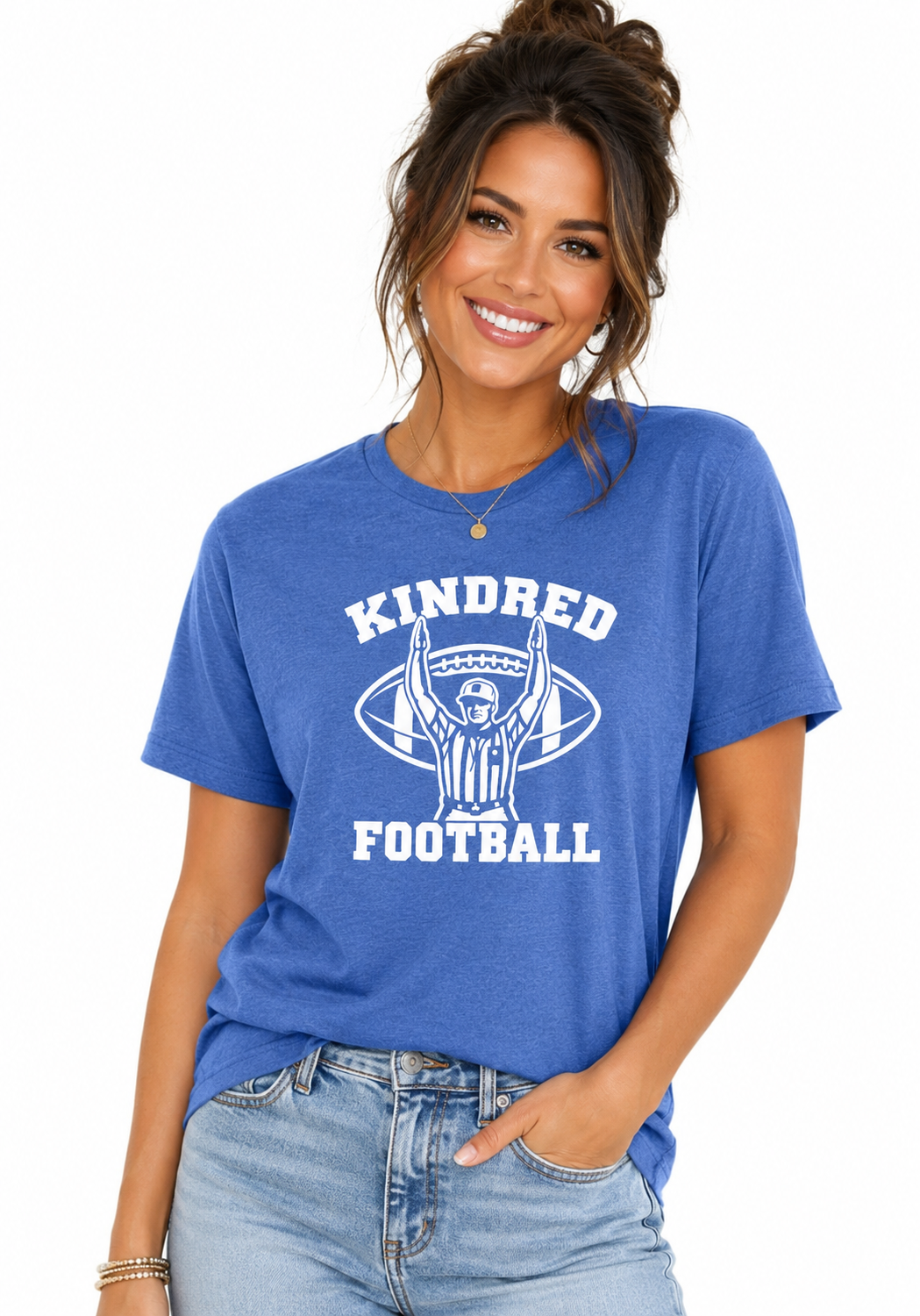 Kindred Football Tee, Crew, Hoodie