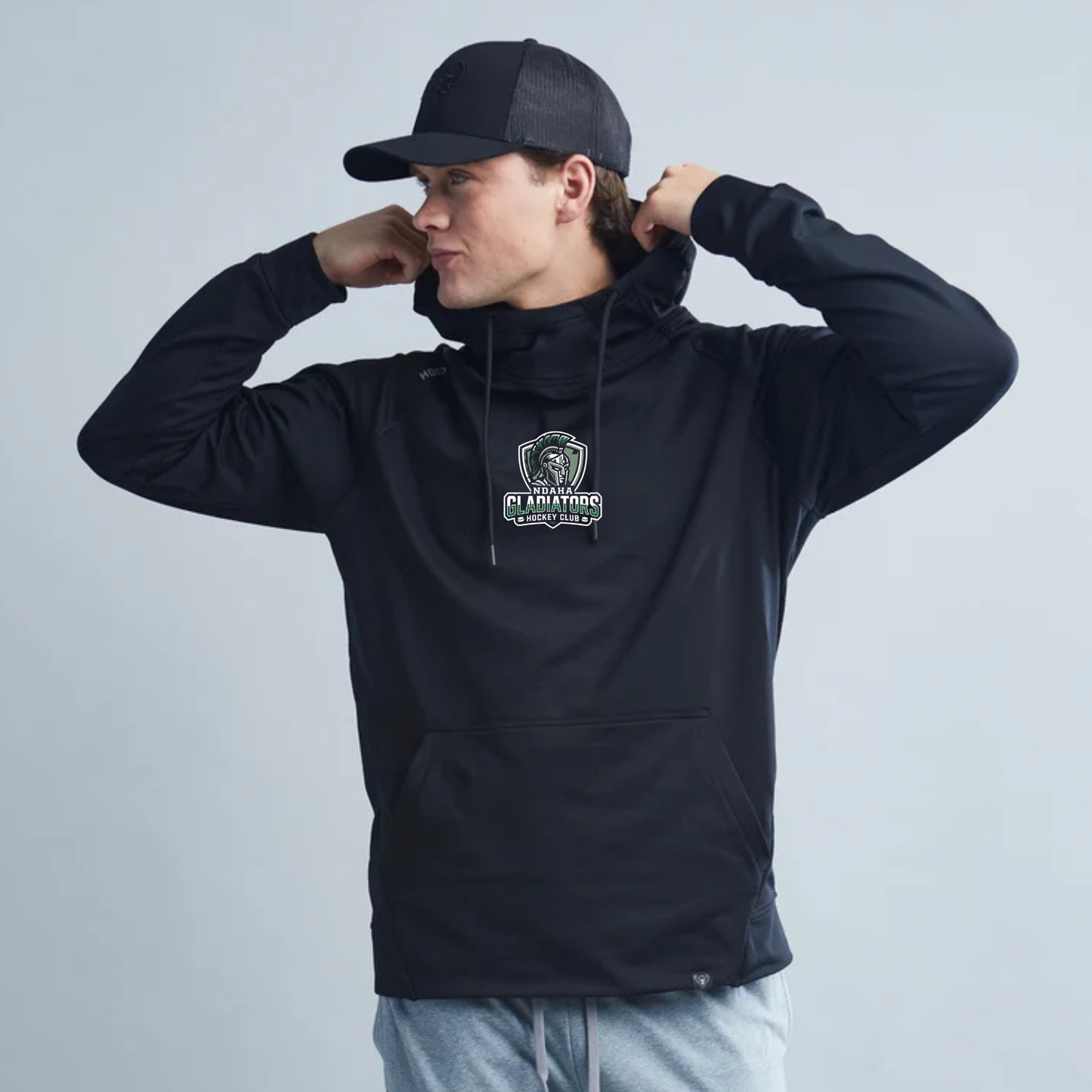 HOCKEYAK Gladiators Logo Hoodie - Youth & Adult