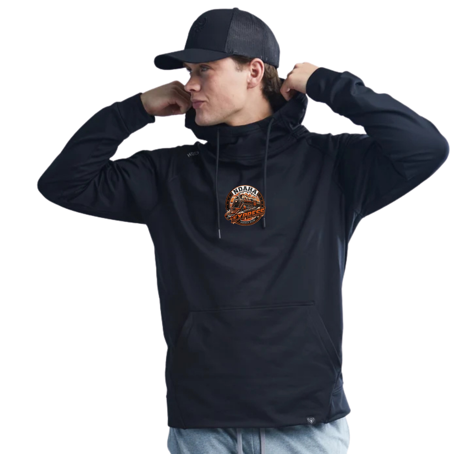 HOCKEYAK Express Logo Hoodie - Youth & Adult