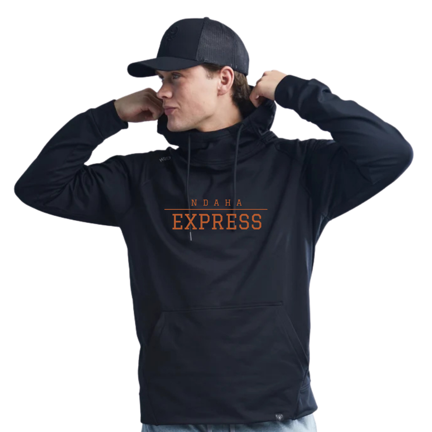 HOCKEYAK Express Block Letters Hoodie - Youth & Adult