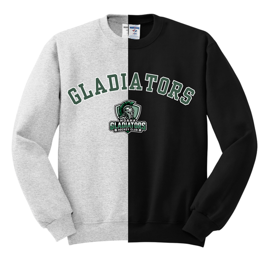 Gladiators Color-Block Crew Sweatshirts