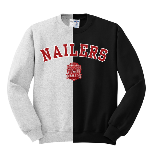 Nailers Color-Block Crew Sweatshirts
