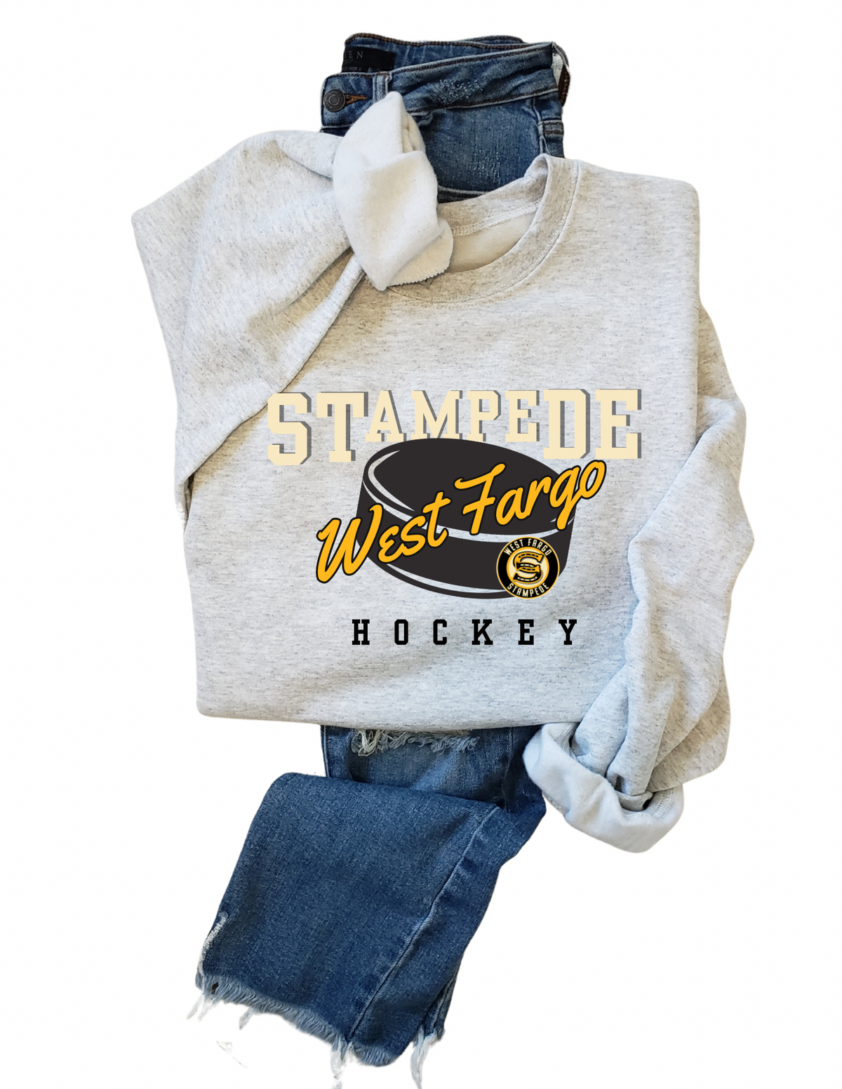 Stampede  Hockey Adult Tee, Long Sleeve or Hoodie