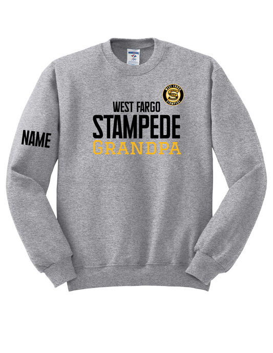 Stampede Grandpa Crew with Sleeve