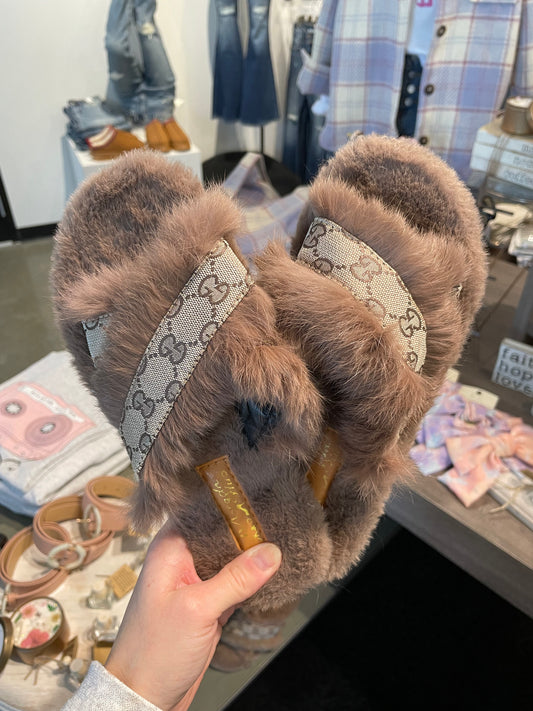 Fuzzy Inspired Slippers