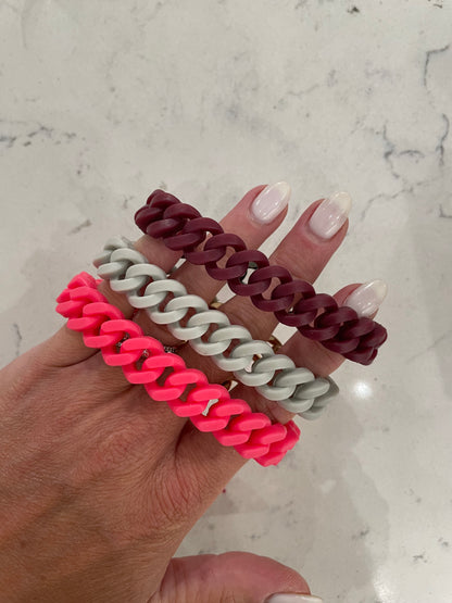 Silicone Chain Bracelet