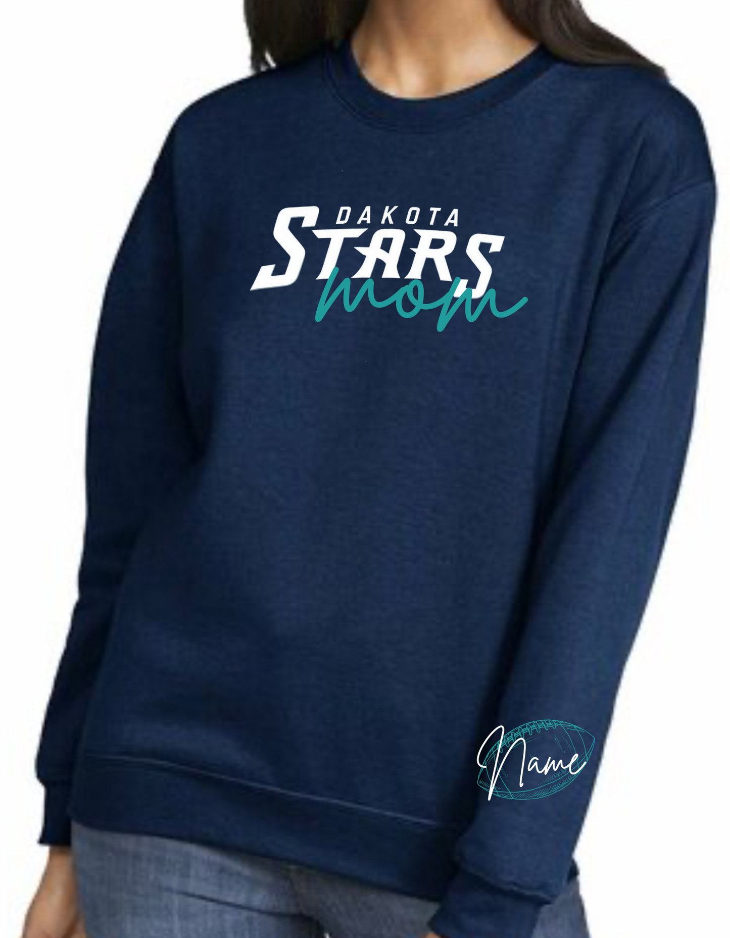 Dakota Stars with Sleeve Crew with Sleeve