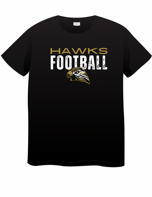 Hawks Football Youth Dry Fit Tee, Long Sleeve , Hoodie