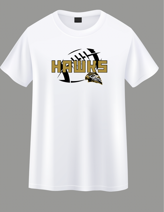 Hawks Football Dry Fit - Tee, Long Sleeve or Hoodie