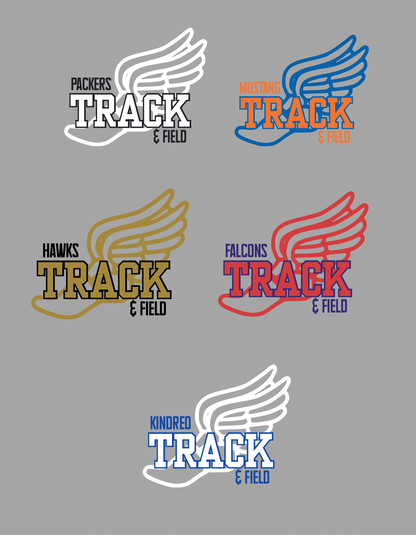 School TRACK & FIELD Dry Fit Tee