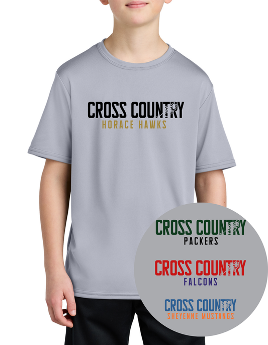 School CROSS COUNTRY Dry Fit Tee