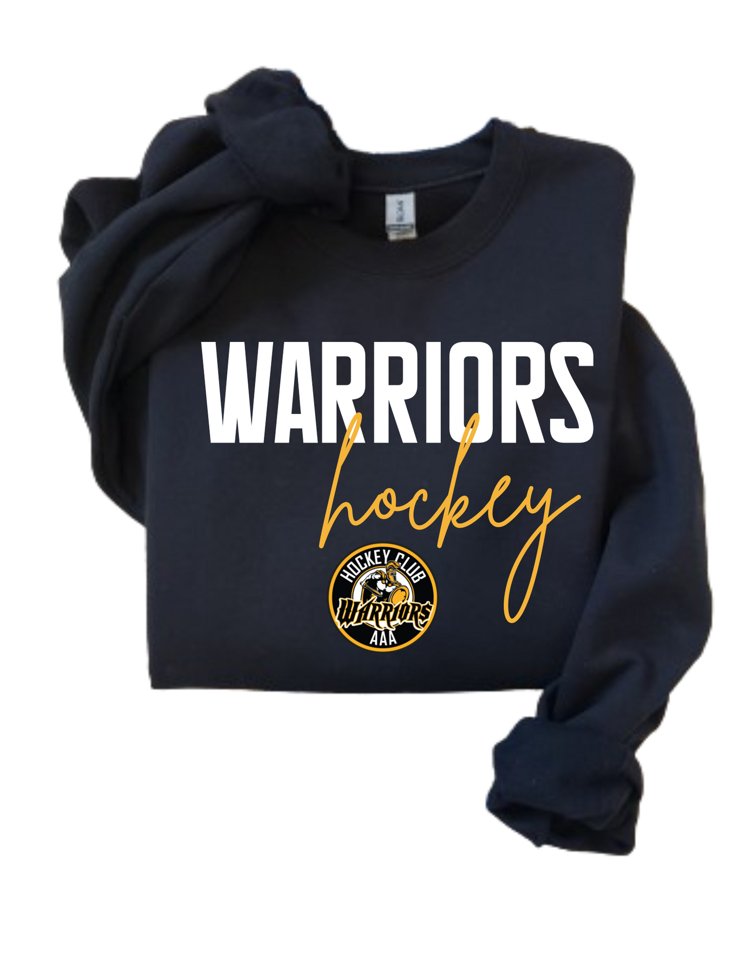 Warriors Hockey Crew or Hoodie
