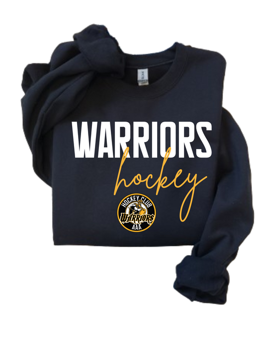 Warriors Hockey Crew or Hoodie