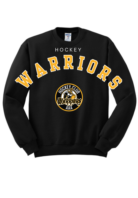 Warriors Large Letter Crew