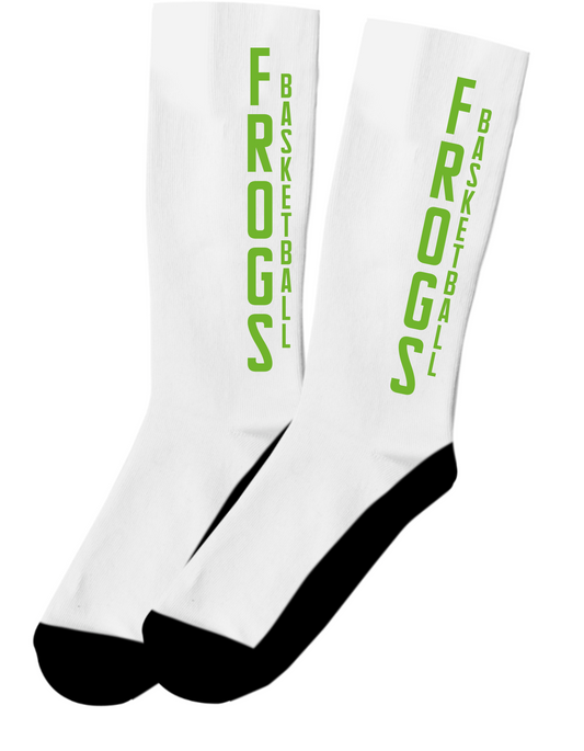 Frogs Basketball Socks