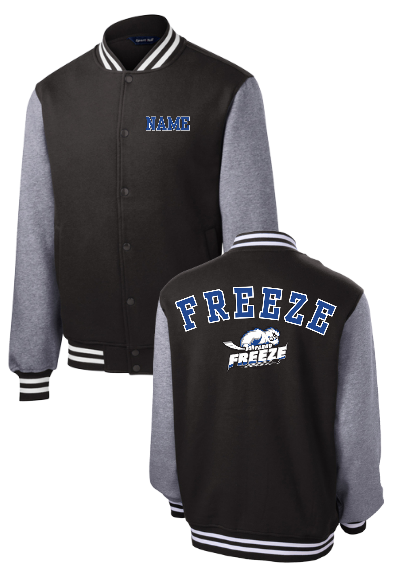 Fleece Varsity Team Jacket