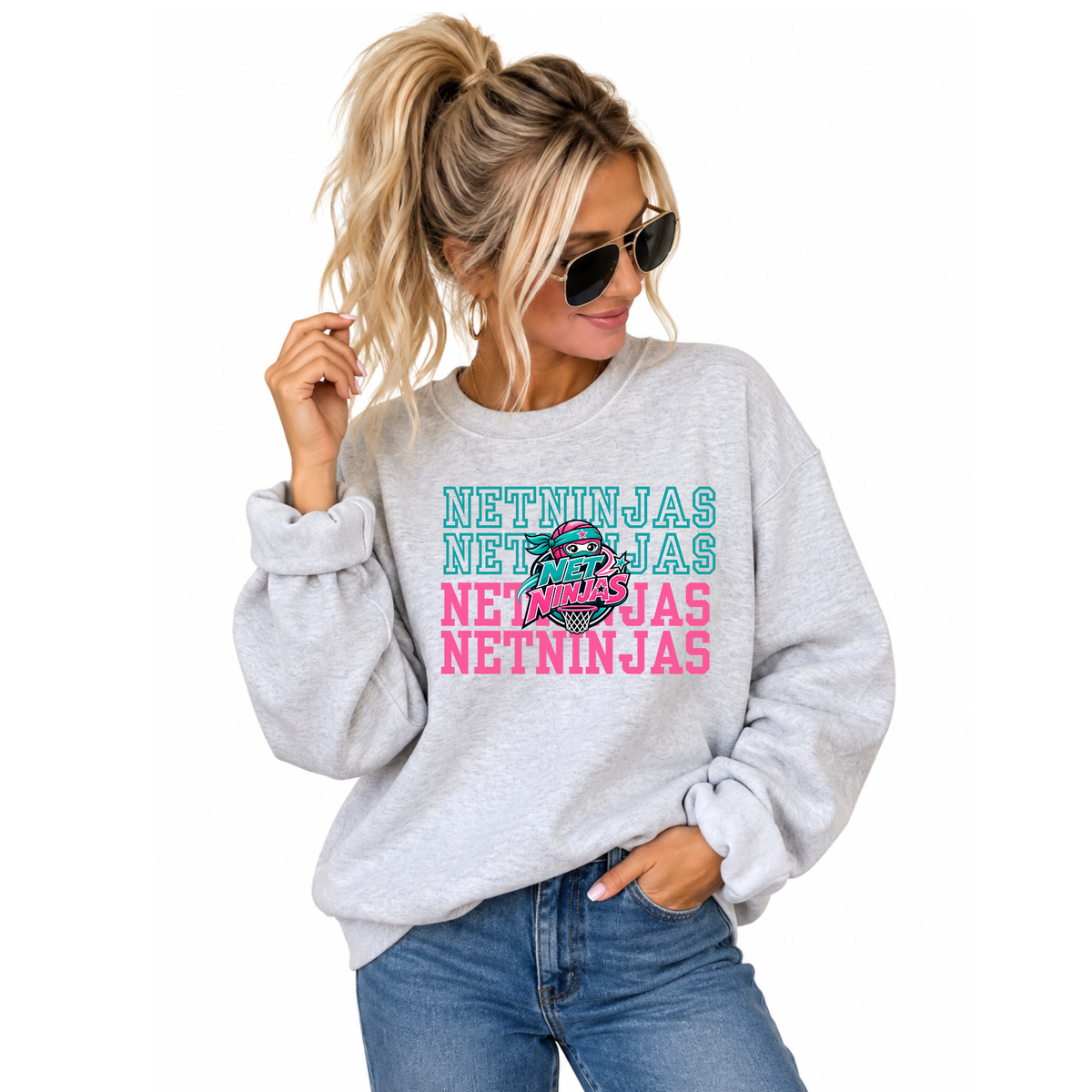 Net NInjas Basketball Tee, Crew, Hoodie