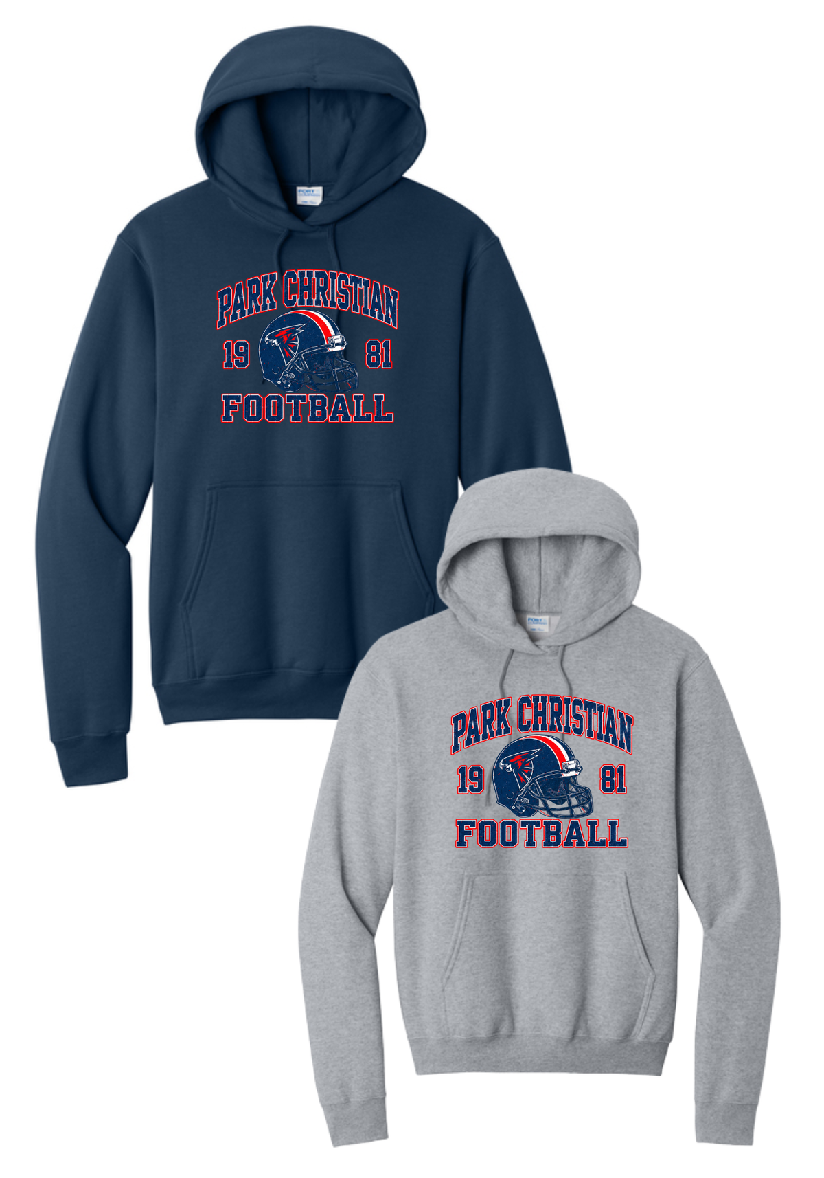 PCS Football Tee, Crew, or Hoodie PCS72