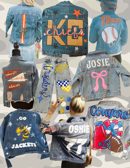 Denim Jacket Painting Event
