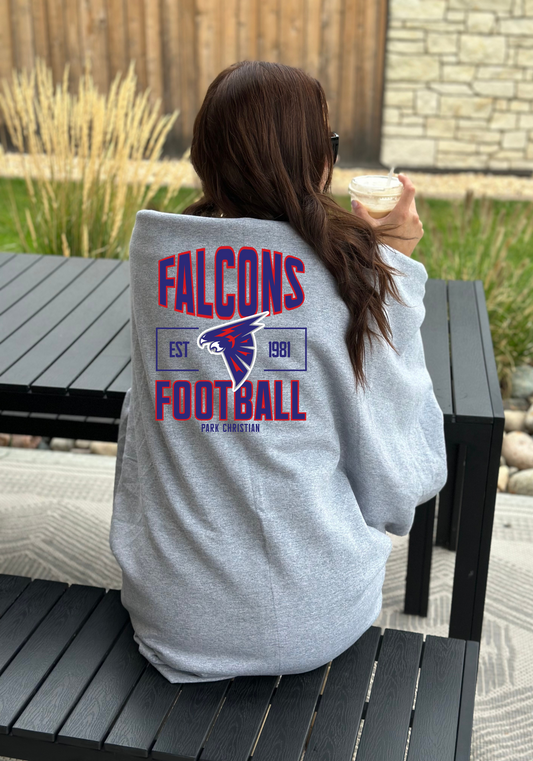PCS Falcons Football Oversized Sweatshirt Blanket PCS17