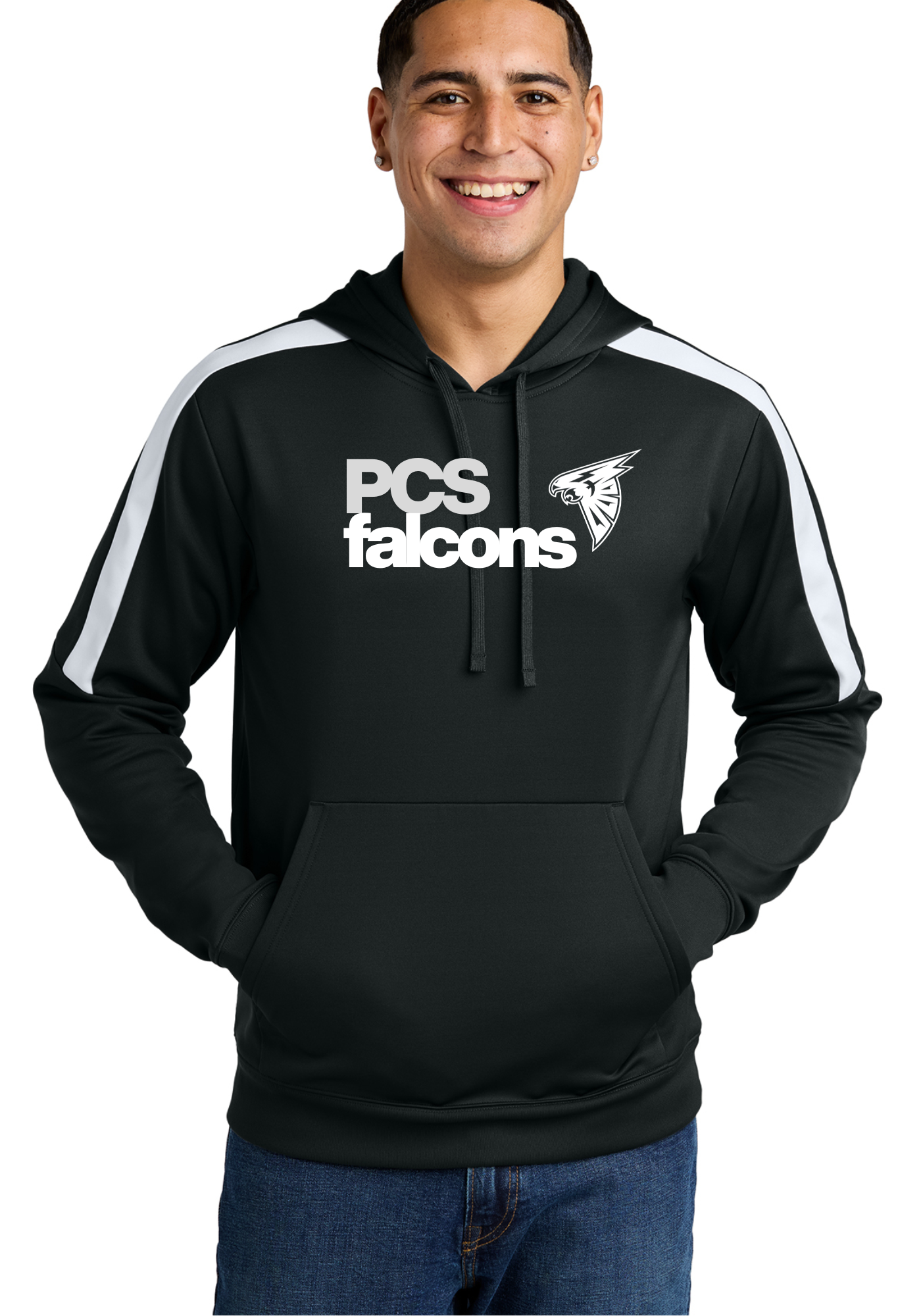 PCS Monochromatic Falcons Dry Fit Hoodie PCS50