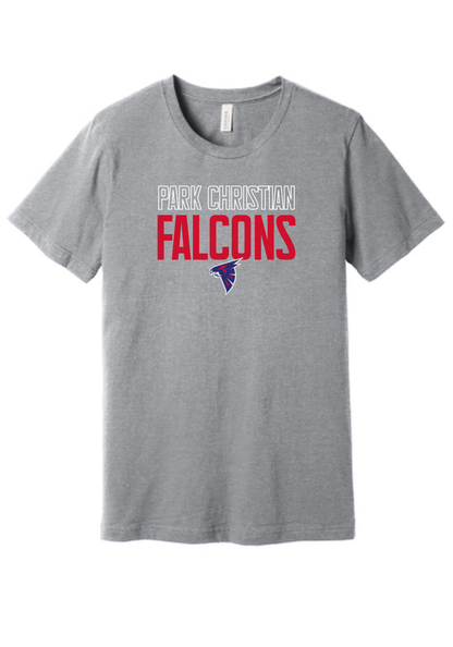 PCS Block Letter Falcons Tee, Crew, or Hoodie PCS54