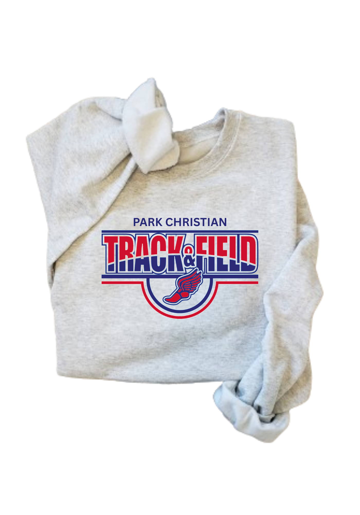 PCS Park Christian Track & Field Tee, Crew Sweatshirt, or Hoodie PCS57