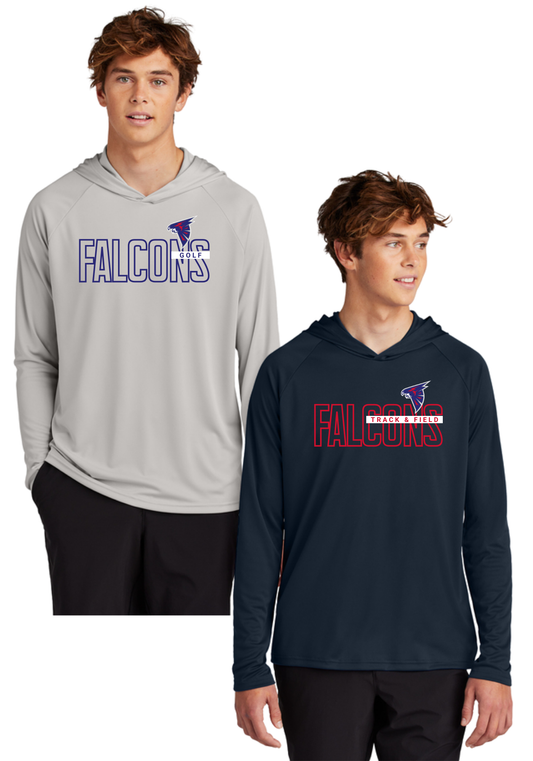 PCS Falcons Sports Dry Fit Hooded Long Sleeve PCS58