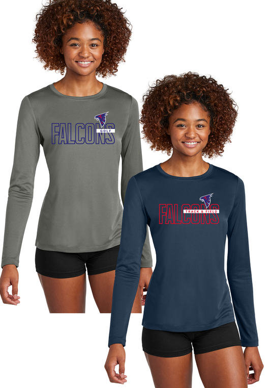 PCS Falcons Sports Women's Dry Fit Long Sleeve PCS58