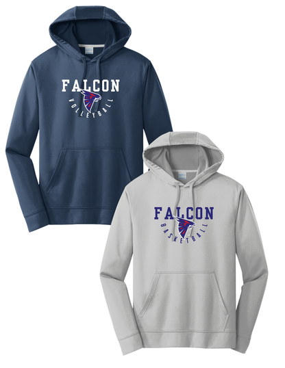 PCS Falcons Sport Dry Fit Tee, Long Sleeve, or Hoodie PCS75