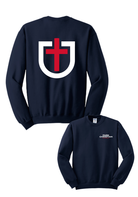 PCS Large Crest Tee, Crew, or Hoodie PCS47