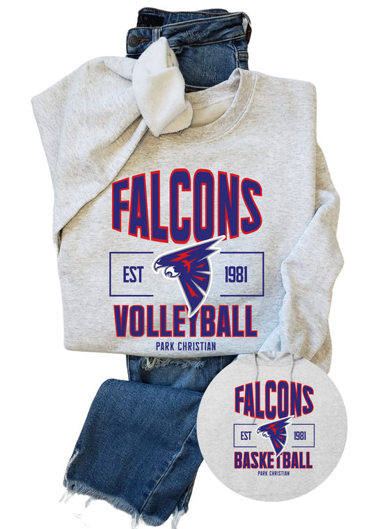 ANY SPORT Falcons Tee, Crew, Crop or Hoodie PCS17