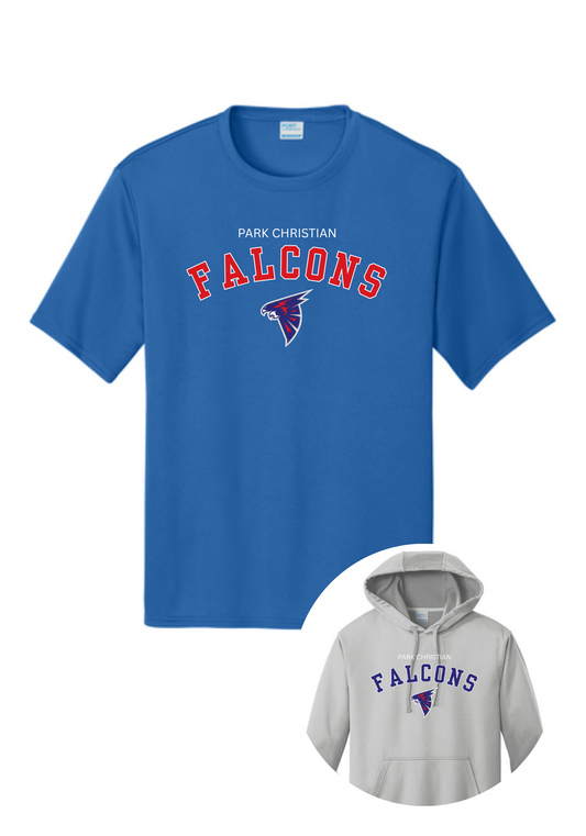 Classic Falcons Dry Fit Tee, or Hoodie PCS20
